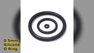 0.5mm Silikon O Ring Contası Tam Muayene