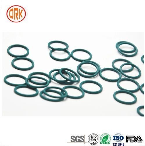 Mekanik Ekipmanlar NBR Yeşil Kauçuk Düz Mühürlü Yüzük Sıcaklık Direnci Korozyona Direnci