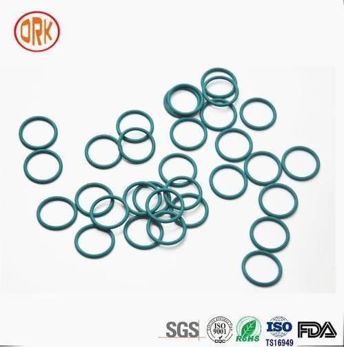 Mekanik Ekipmanlar NBR Yeşil Kauçuk Düz Mühürlü Yüzük Sıcaklık Direnci Korozyona Direnci