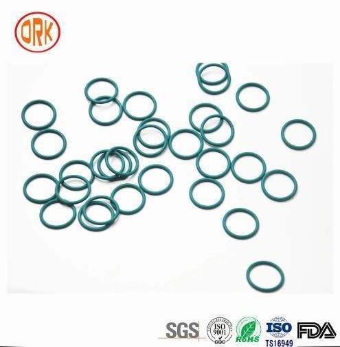 Mekanik Ekipmanlar NBR Yeşil Kauçuk Düz Mühürlü Yüzük Sıcaklık Direnci Korozyona Direnci