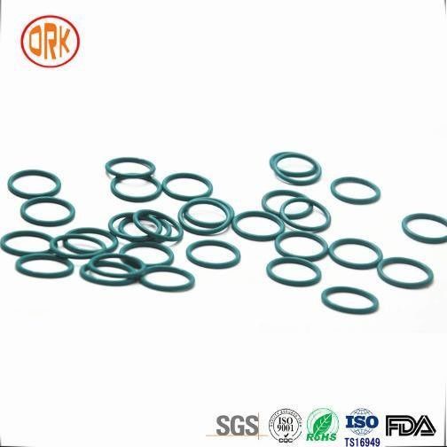 Mekanik Ekipmanlar NBR Yeşil Kauçuk Düz Mühürlü Yüzük Sıcaklık Direnci Korozyona Direnci