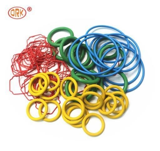 O Ring Machine REACH Valve Kauçuk Dükkanı Özel Renkli Kauçuk Parçaları