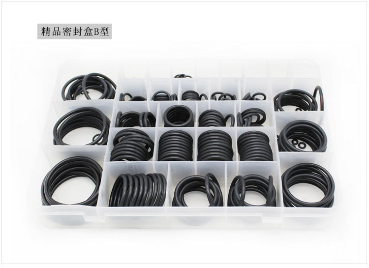 Endüstriyel için özel dayanıklı profesyonel NBR kauçuk O-ring kit mühürleri kutu seti