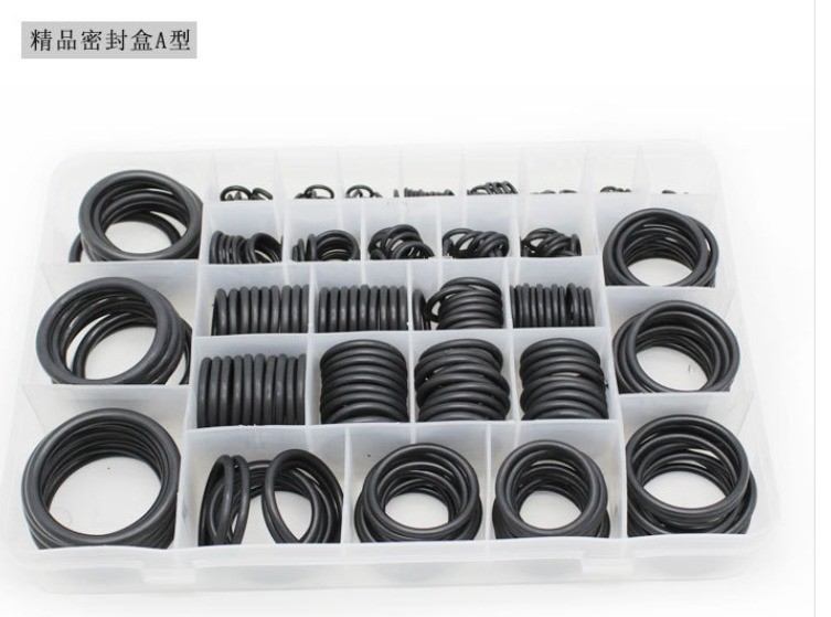 Endüstriyel için özel dayanıklı profesyonel NBR kauçuk O-ring kit mühürleri kutu seti