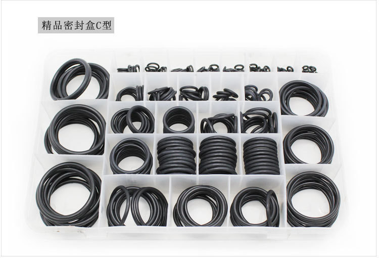 Endüstriyel için özel dayanıklı profesyonel NBR kauçuk O-ring kit mühürleri kutu seti