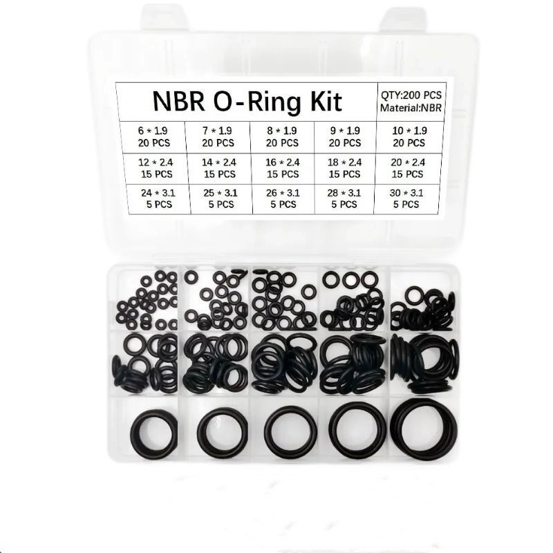 NBR 90 Kauçuk O-Ring Seal Kit Set OEM/ODM için kabul edilebilir verimlilik ve standart