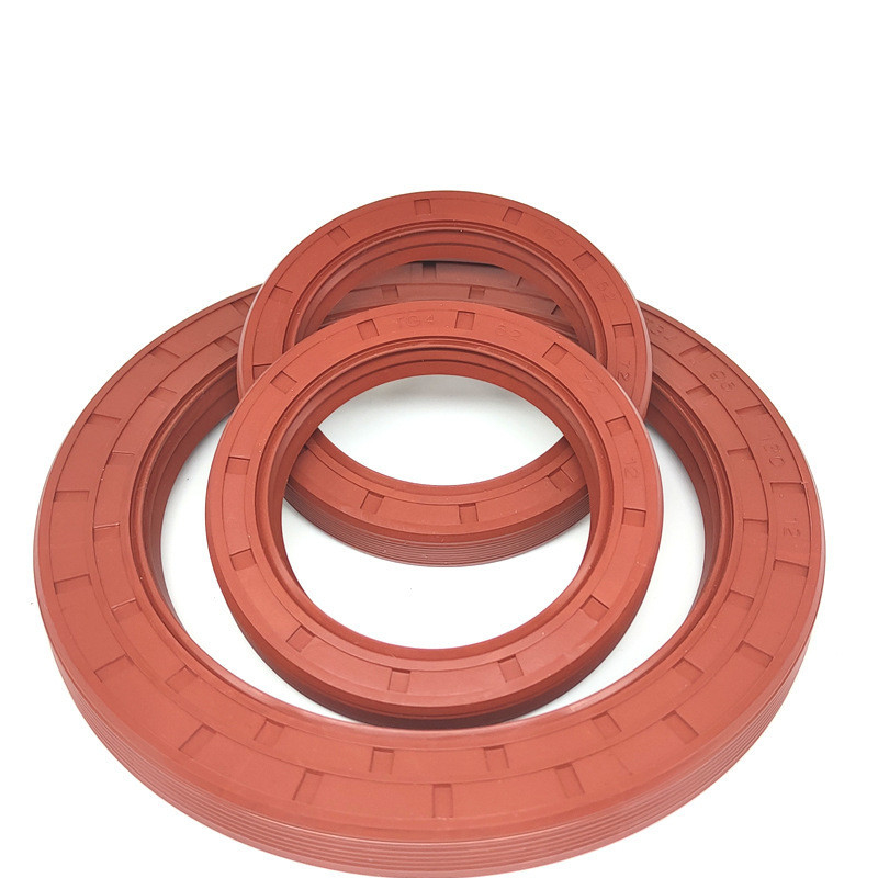 TG4 Petrol Mühürü NBR/FKM Kauçuk Bahçesi Gürültülü Fil EPDM Piston Mühürü Kit TJKS 3-Lip Çubuğu için