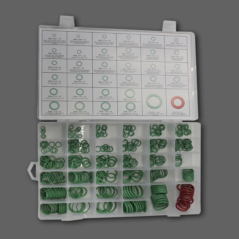 ORK 382pcs/386pcs/407pcs/408pcs Fkm veya Nbr Kauçuk O-Ring Mühürleme Kutusu / Mühürleme Paketi