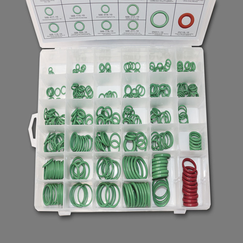 ORK 382pcs/386pcs/407pcs/408pcs Fkm veya Nbr Kauçuk O-Ring Mühürleme Kutusu / Mühürleme Paketi