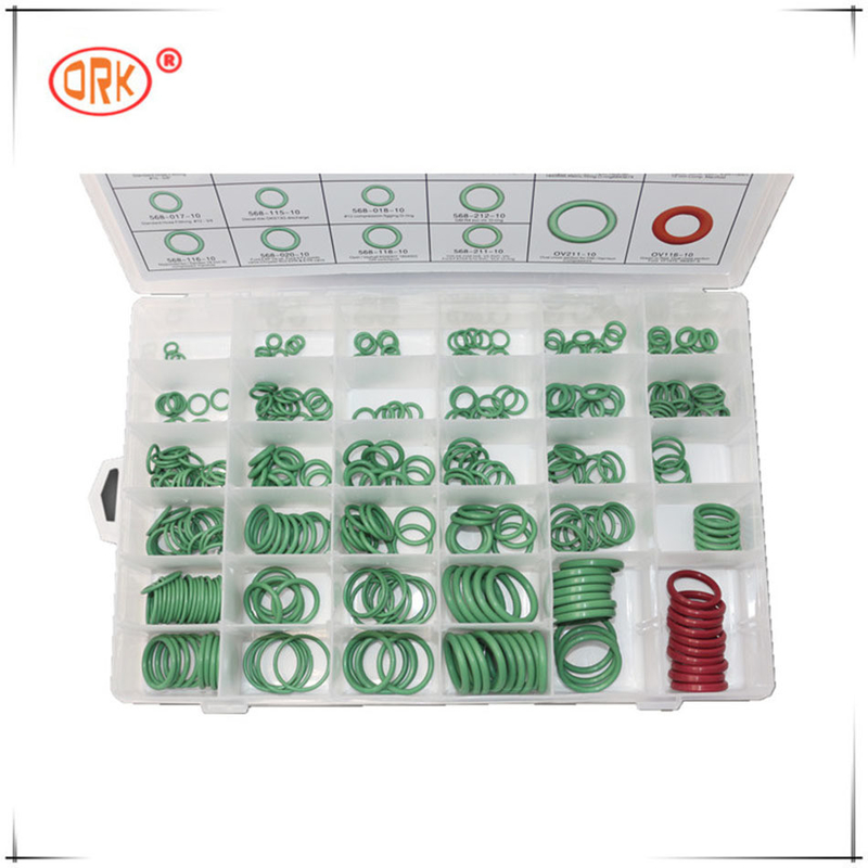 ORK 382pcs/386pcs/407pcs/408pcs Fkm veya Nbr Kauçuk O-Ring Mühürleme Kutusu / Mühürleme Paketi