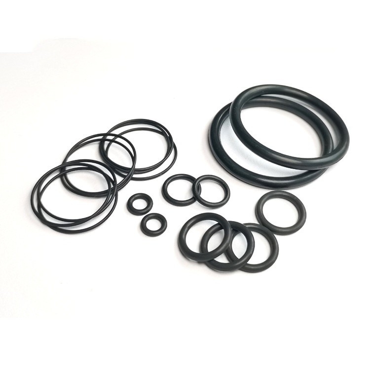 30-90 Kıyı Sertliği EPDM Fluorosilikon As568 Endüstri Piyasası için Dev O halkaları