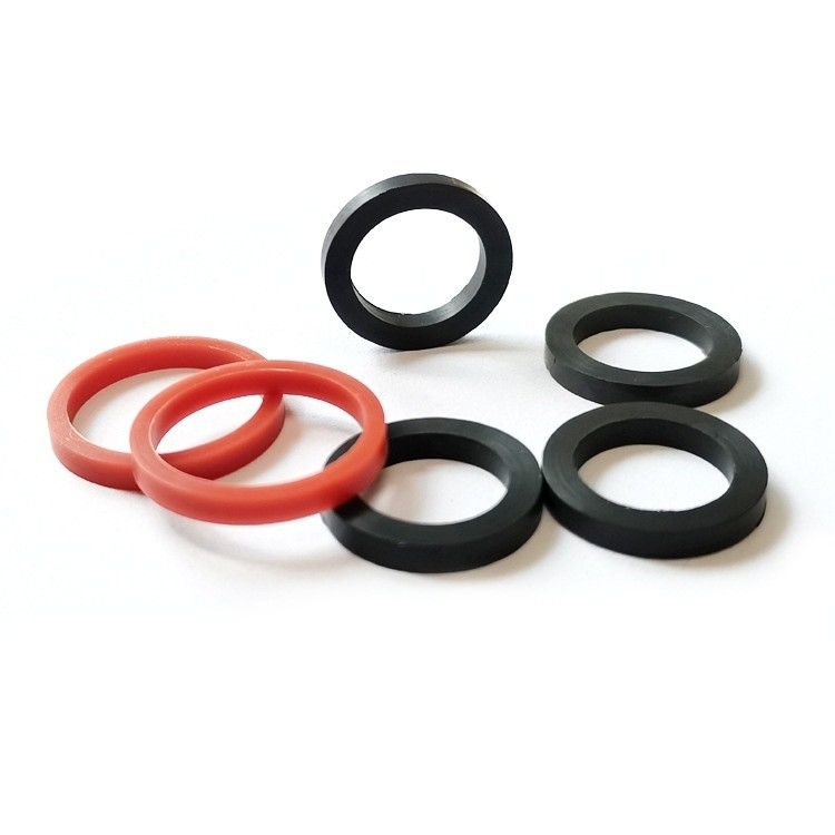 Düz PTFE NBR-EPMD Silikon PU Gaz Paketi, Mühürlerin Toz Önlenmesi için Özel