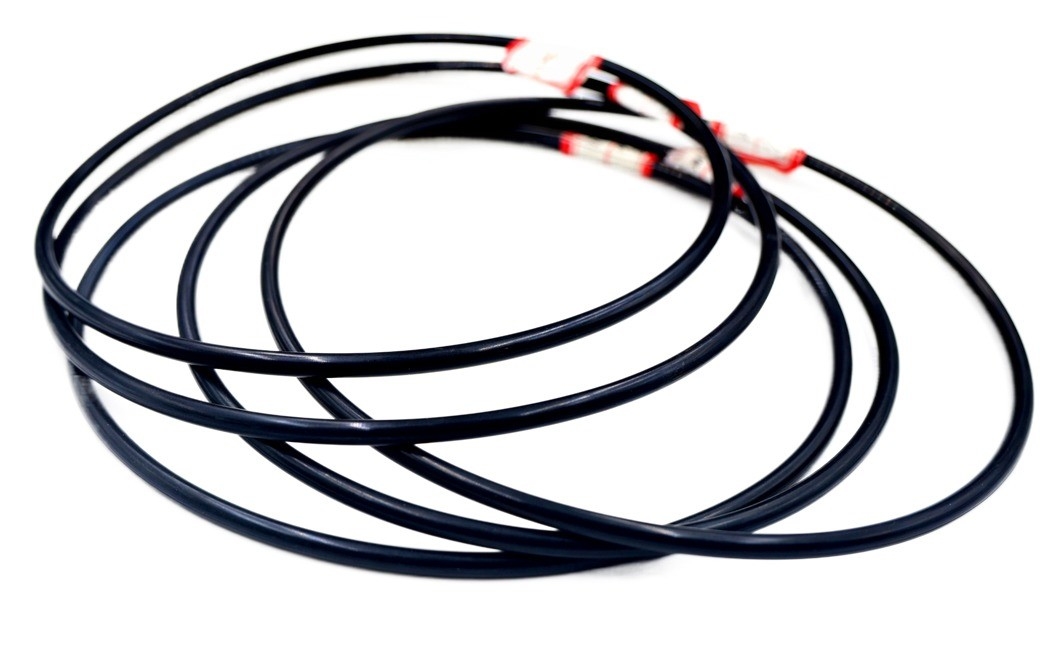30-90 Shore A EPDM/NBR/FKM/Silikon Renkli Büyük Fluoro O-Ring Mühürü Hava Kompresörü için