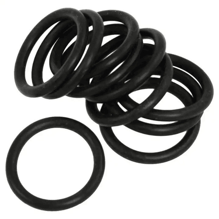 Silikon Epdm FKM Kimyasal Makineler için Kauçuk O Halka Dükkanı AS568 PG Standart Boyut