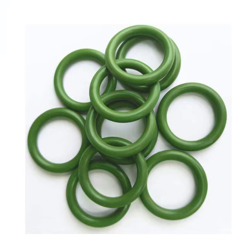 Mavi mühür Silikon Elastomer Malzemesi Düz Dökme Çift O Halkası Yağa dayanıklı mühür REACH ROHS