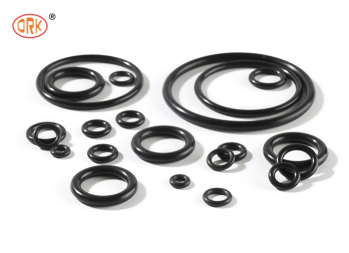 FKM Mühürleri PTFE FEP Kapsüle Silikon O-Hengeller Herhangi Bir Renk İçin 30-90 Kıyısı A Sertlik Aralığı