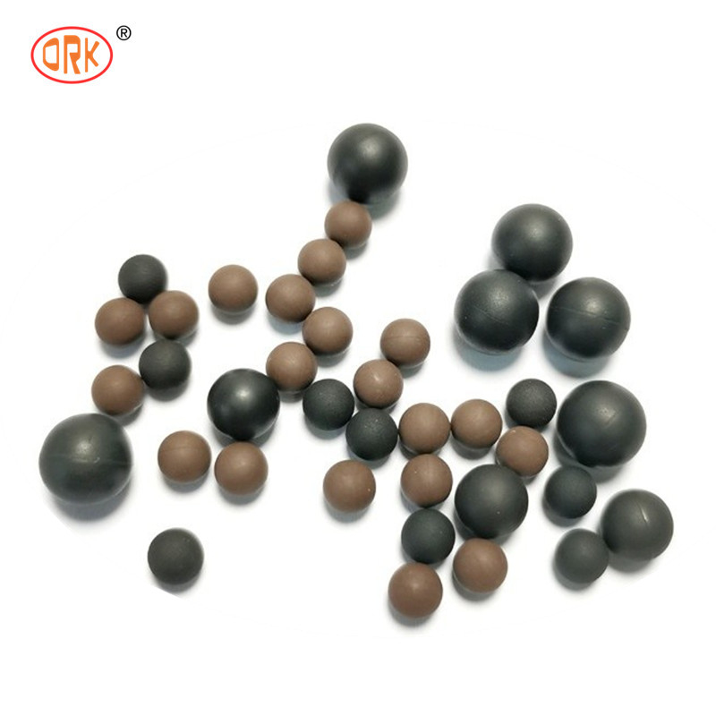 3mm-25mm Mükemmel Yaşlanma Direnci EPDM Kauçuk Toplar Herhangi bir Pantone veya RAL kodu için Kesme İşleme