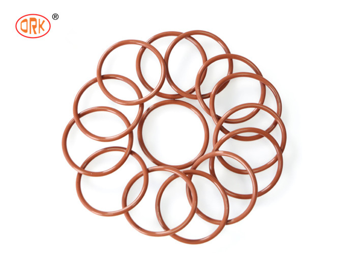 Kırmızılı NBR EPDM FKM Silikon O Halkası Gaskets ve O Halkası Makine Dükkanı için