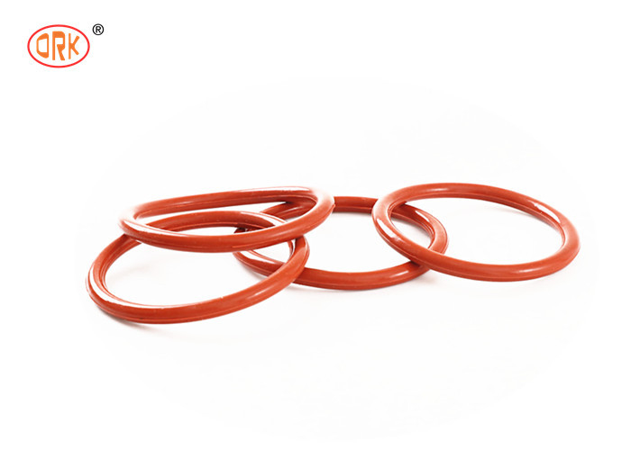 Kırmızılı NBR EPDM FKM Silikon O Halkası Gaskets ve O Halkası Makine Dükkanı için