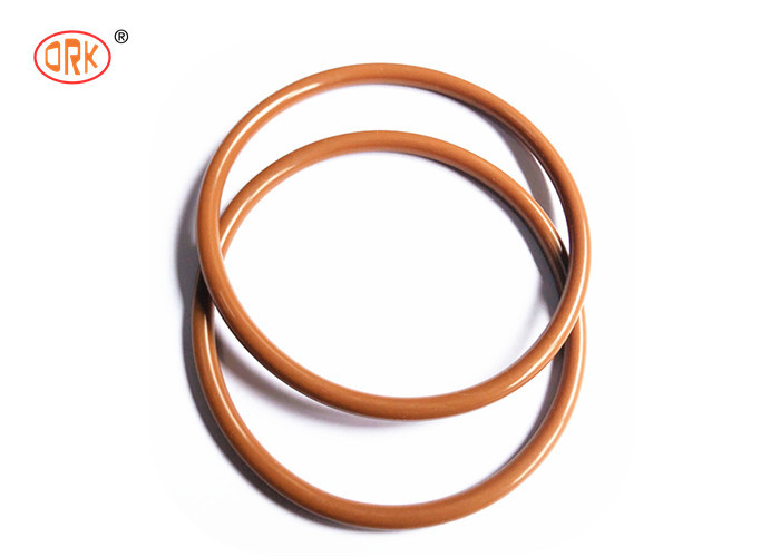 Turuncu Yüksek Sıcaklığa Dirençli Silikon Tıbbi Ekipmanlar için Standart O-Ring Mühürleri