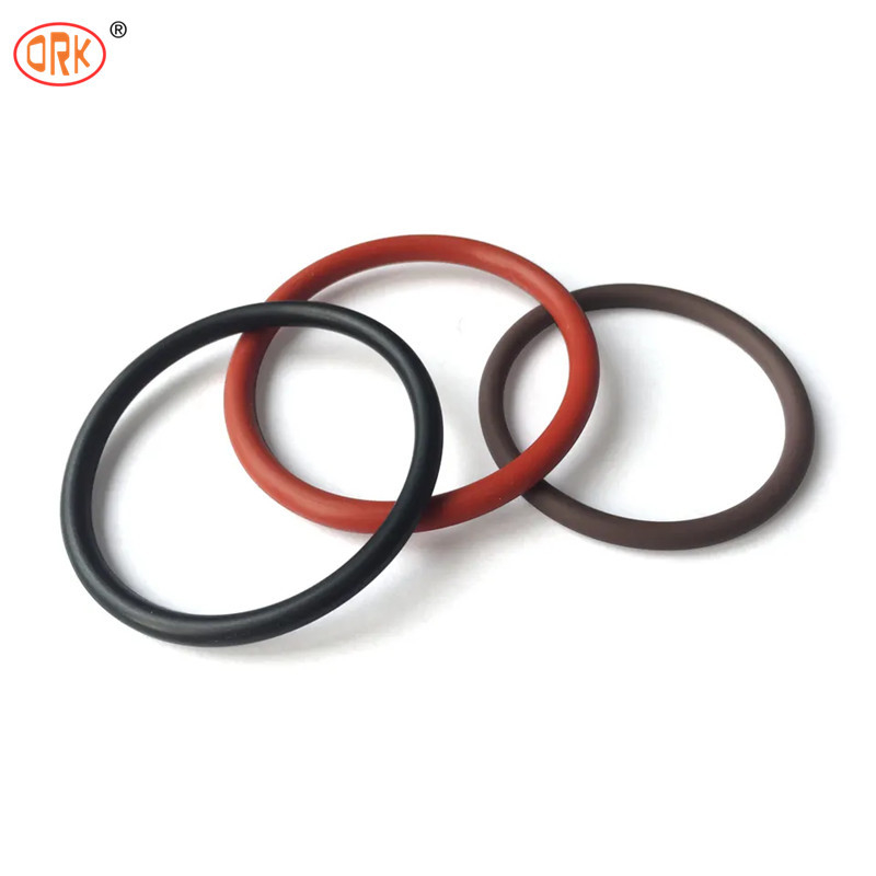 NBR 90 Şore AEM Pompa Kauçuk Mühür O Yüzük Özel Renk EPDM FKM Elastomer