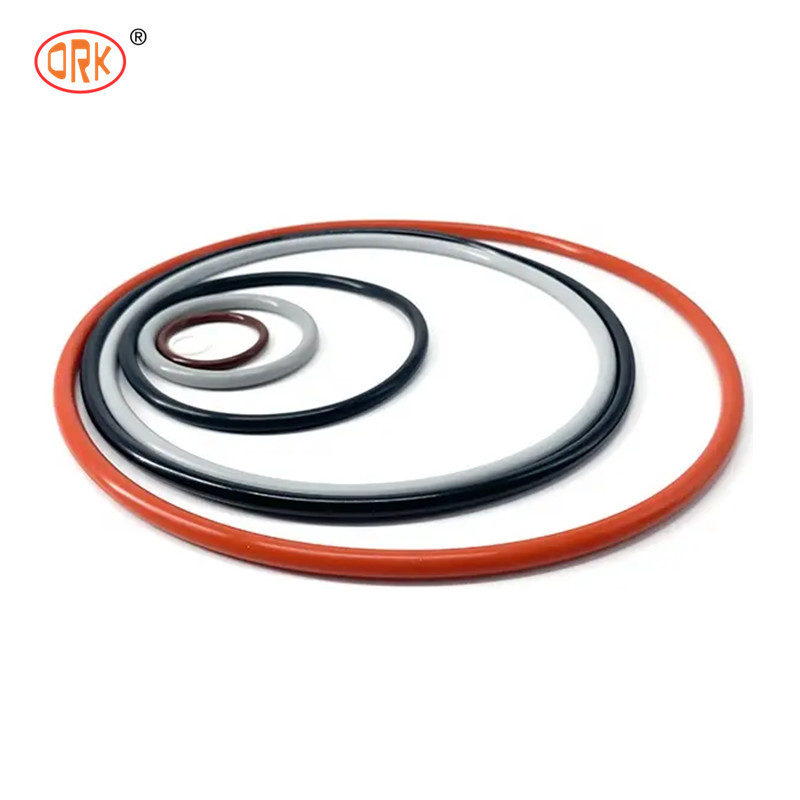 NBR 90 Şore AEM Pompa Kauçuk Mühür O Yüzük Özel Renk EPDM FKM Elastomer