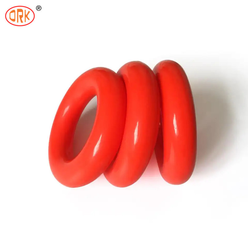 Kırmızı Gıda Kaliteli Kauçuk Dükkanları AEM EPDM O Ring For FKM NBR Sealing