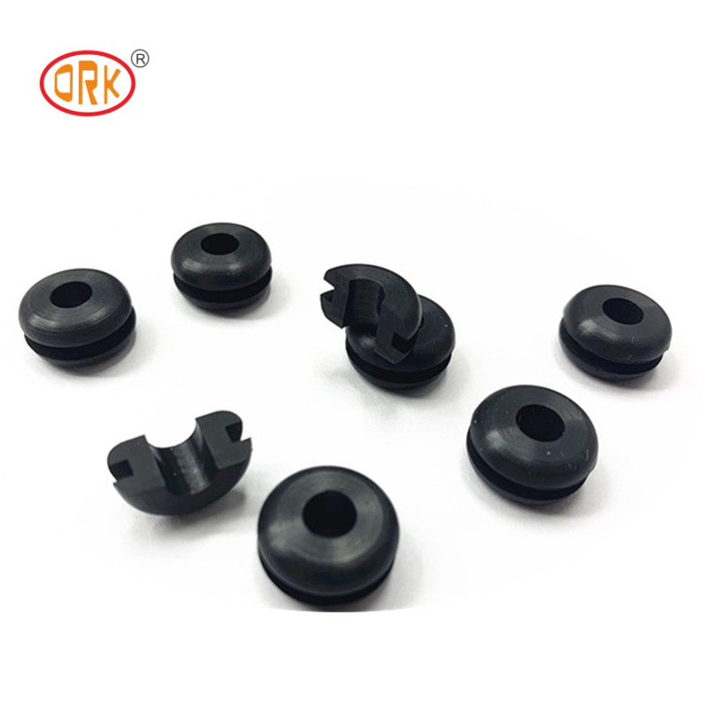 Siyah CR Otomobil Kauçuk Dükkanları Neopren Grommet Kağıt Dükkanları Bağlayıcı Kablo Bağlantısı için