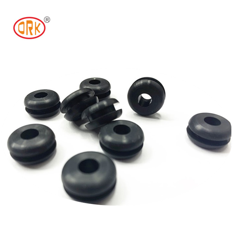 Siyah CR Otomobil Kauçuk Dükkanları Neopren Grommet Kağıt Dükkanları Bağlayıcı Kablo Bağlantısı için